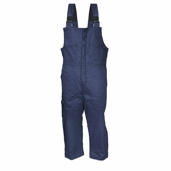 Mcr Safety FR, FR Insulated Bib Overall Navy X3T BP3NX3T